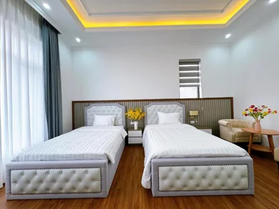 Habitación twin — Phượng Hoàng villa - bể bơi, phòng karaoke, sân Pickleball, xe địa hình, xe đạp đôi